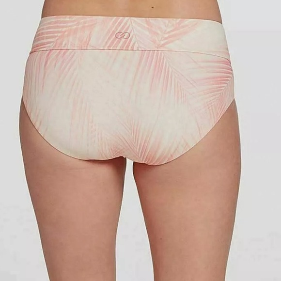 CALIA Tropical Mid Rise Boy Short Bikini Bottom with Weave Accent on Hip… - Picture 2 of 13